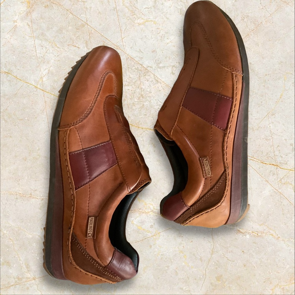** Pikolinos Mens Leather Slip On - Picture 5 of 10